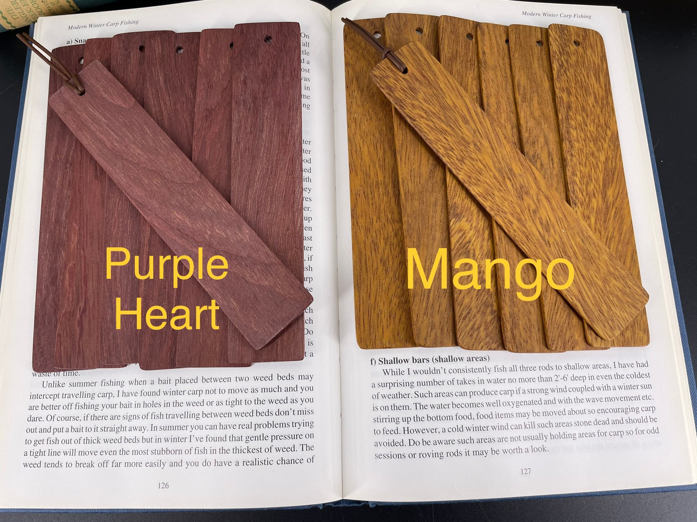 Wood bookmark book page holder wooden page holder bookmark Etsy