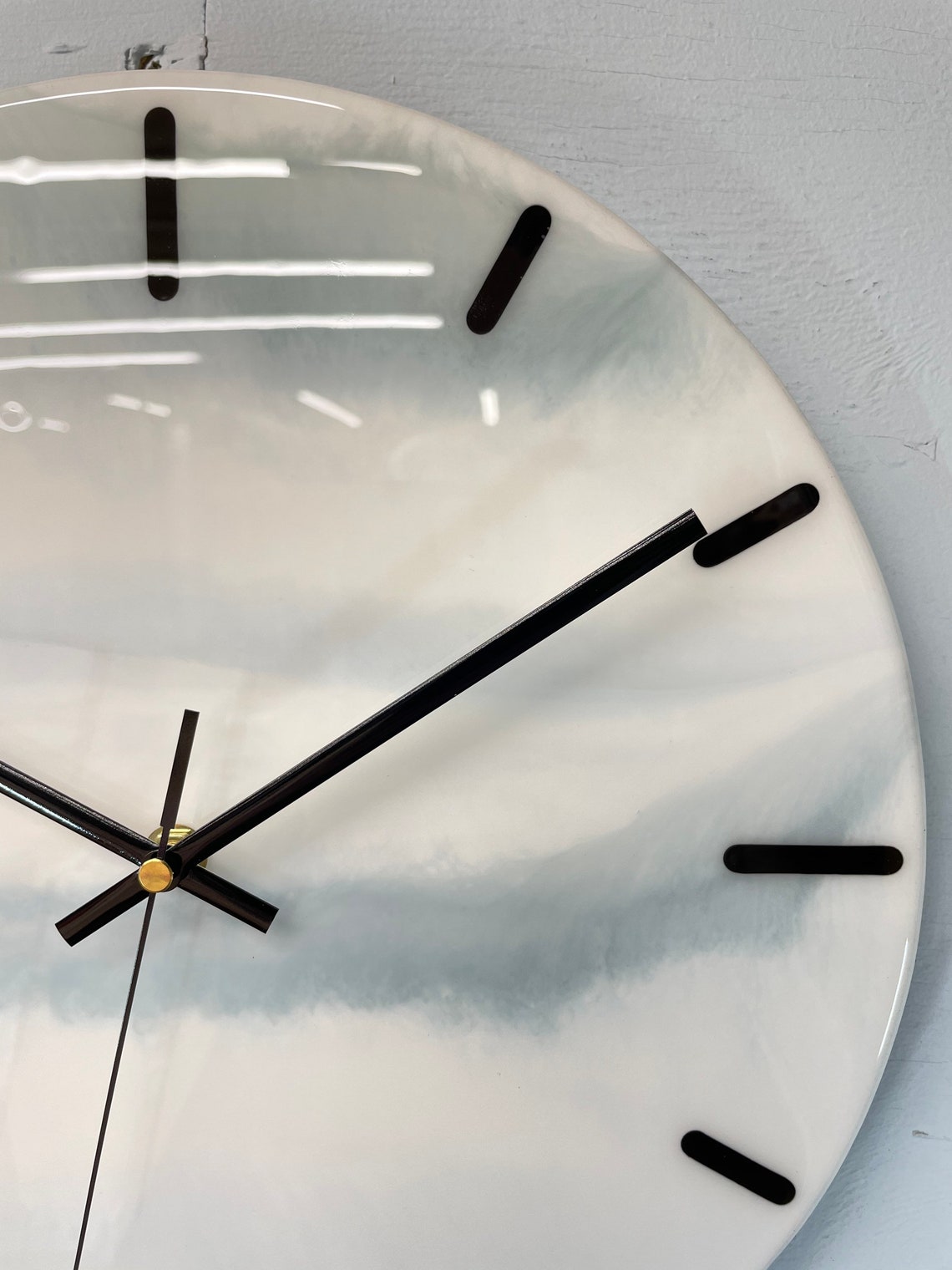 Horloge Murale Moderne Design Luxe Résine Atd 010 - Décoration Intérieure
