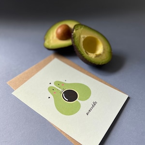 Avocuddle Postkarte