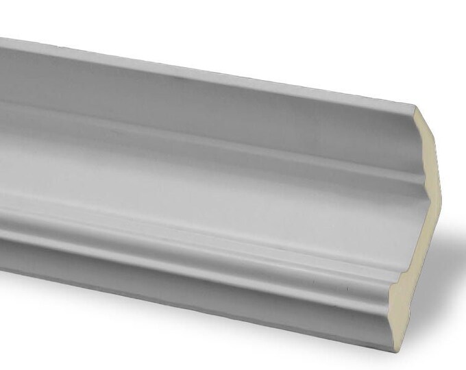 Antique Pressed Tin Ceiling Crown Molding Aqua Distressed Architectural