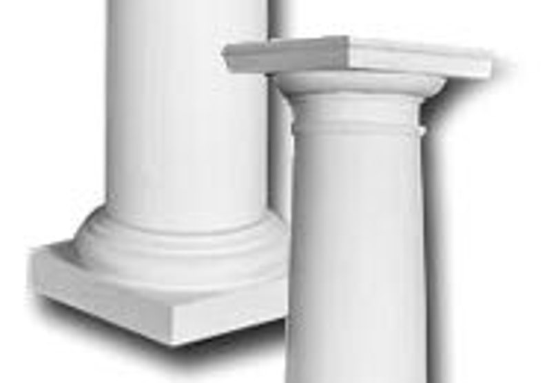 Decorative Column Whole Column Set capital Shaft Base Etsy