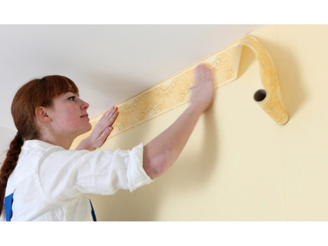 Prepasted Wallpaper Borders Kitchen Wallpaper Border 65089 Etsy