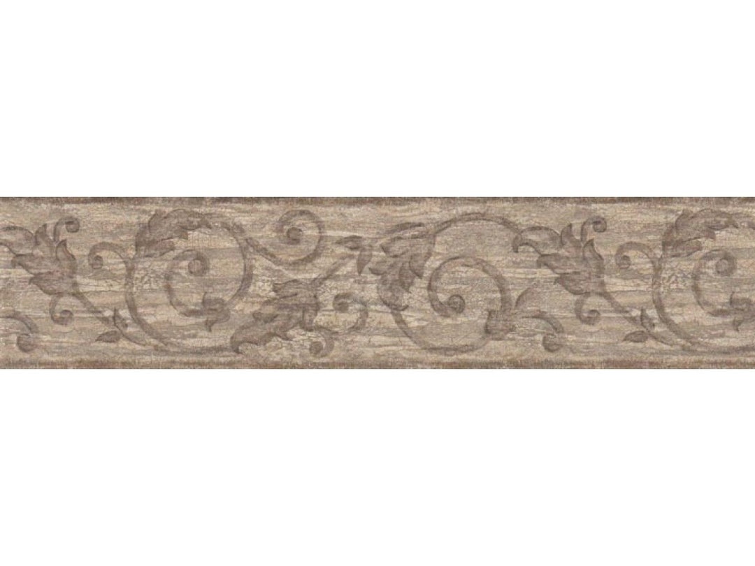 7 in X 15 Ft Prepasted Wallpaper Borders Vintage Wall Paper Etsy
