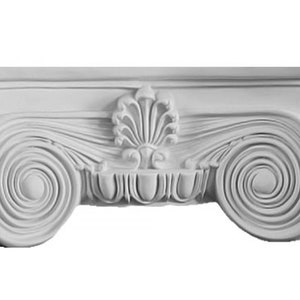 Decorative Column - Whole Column Capital 7 Inch WC-9024-C1 | Made from Dense Architectural Polyurethane Compound