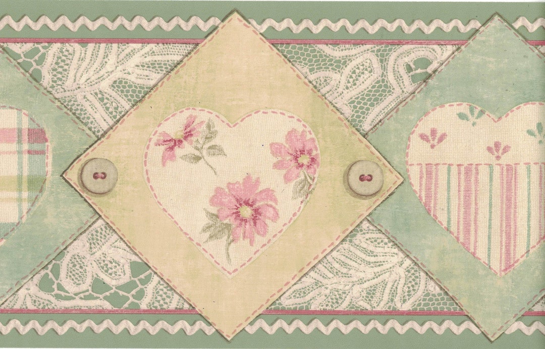 Prepasted Wallpaper Borders Prepasted Wallpaper Borders Heart and