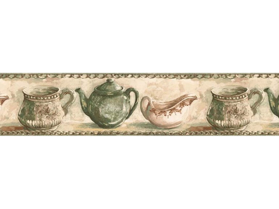 7 in X 15 Ft Prepasted Wallpaper Borders Kitchen Wall Paper Border KB75511 Etsy