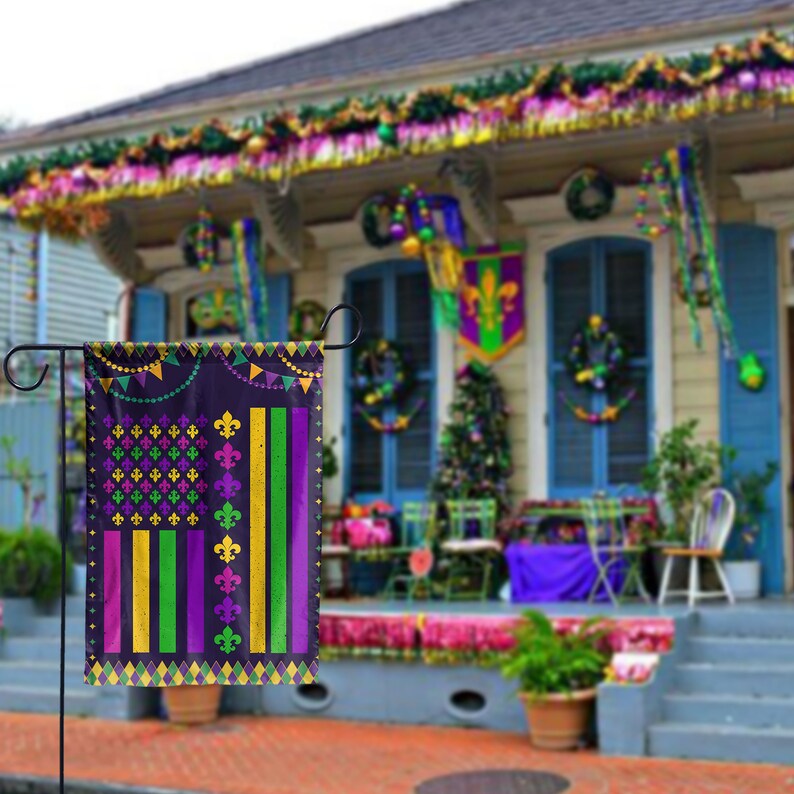 mardi gras american flag