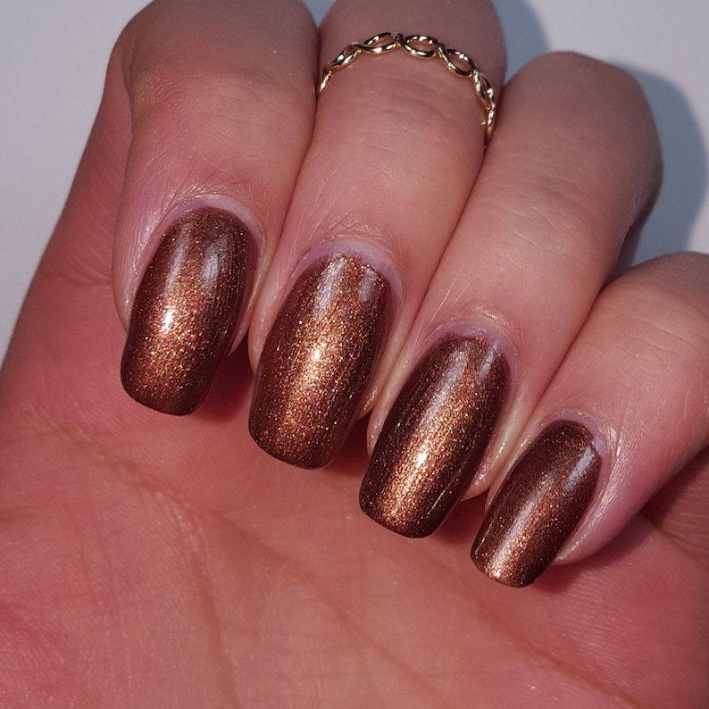 dark brown polish