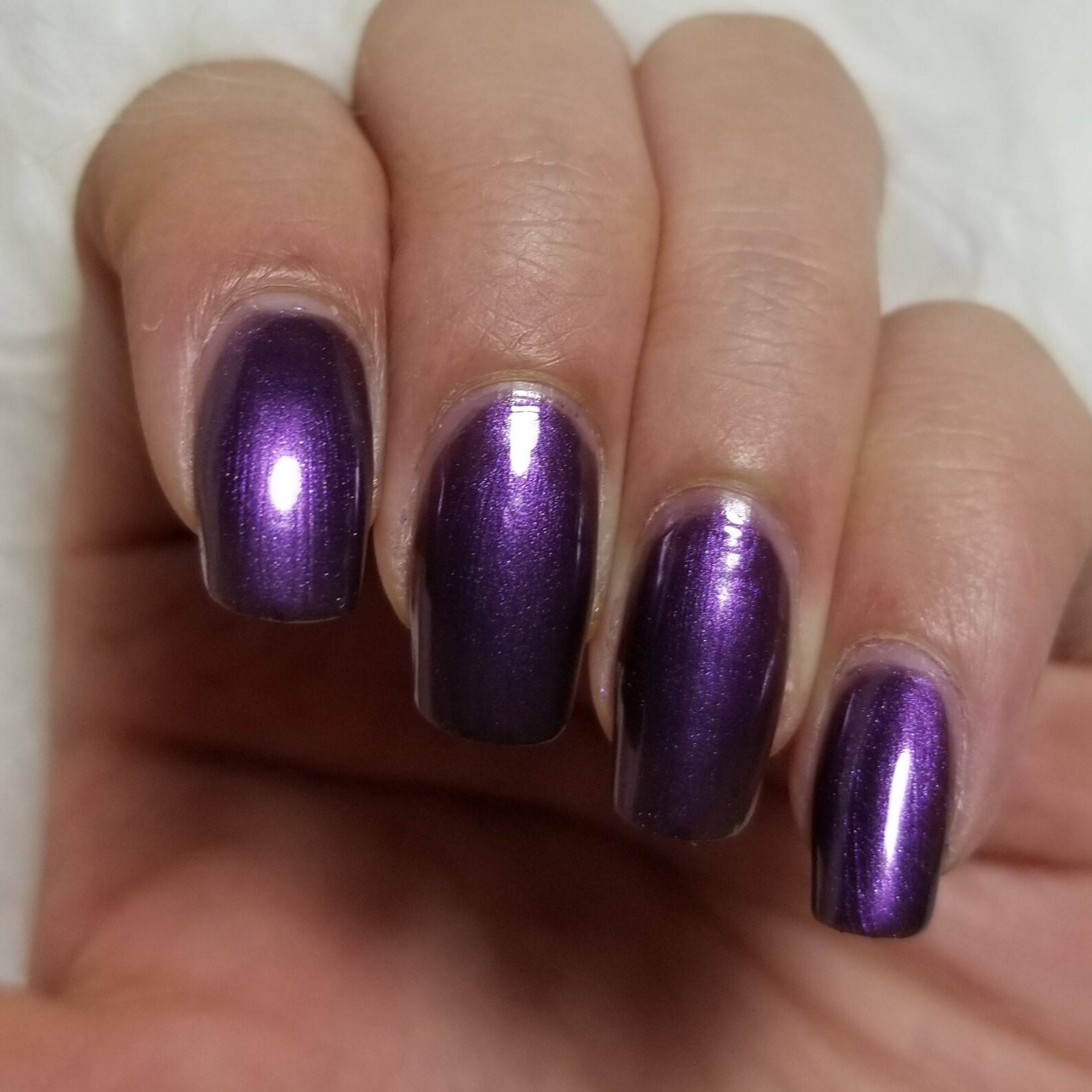 Dark Plum Purple Nail Polish 5 free Handmade Indie Nail Polish Etsy