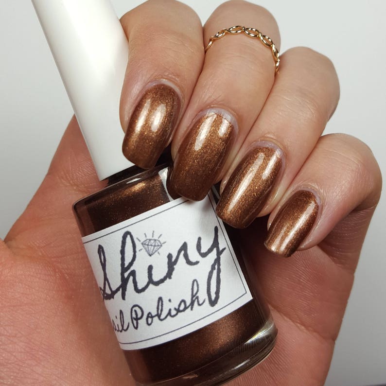 dark brown polish
