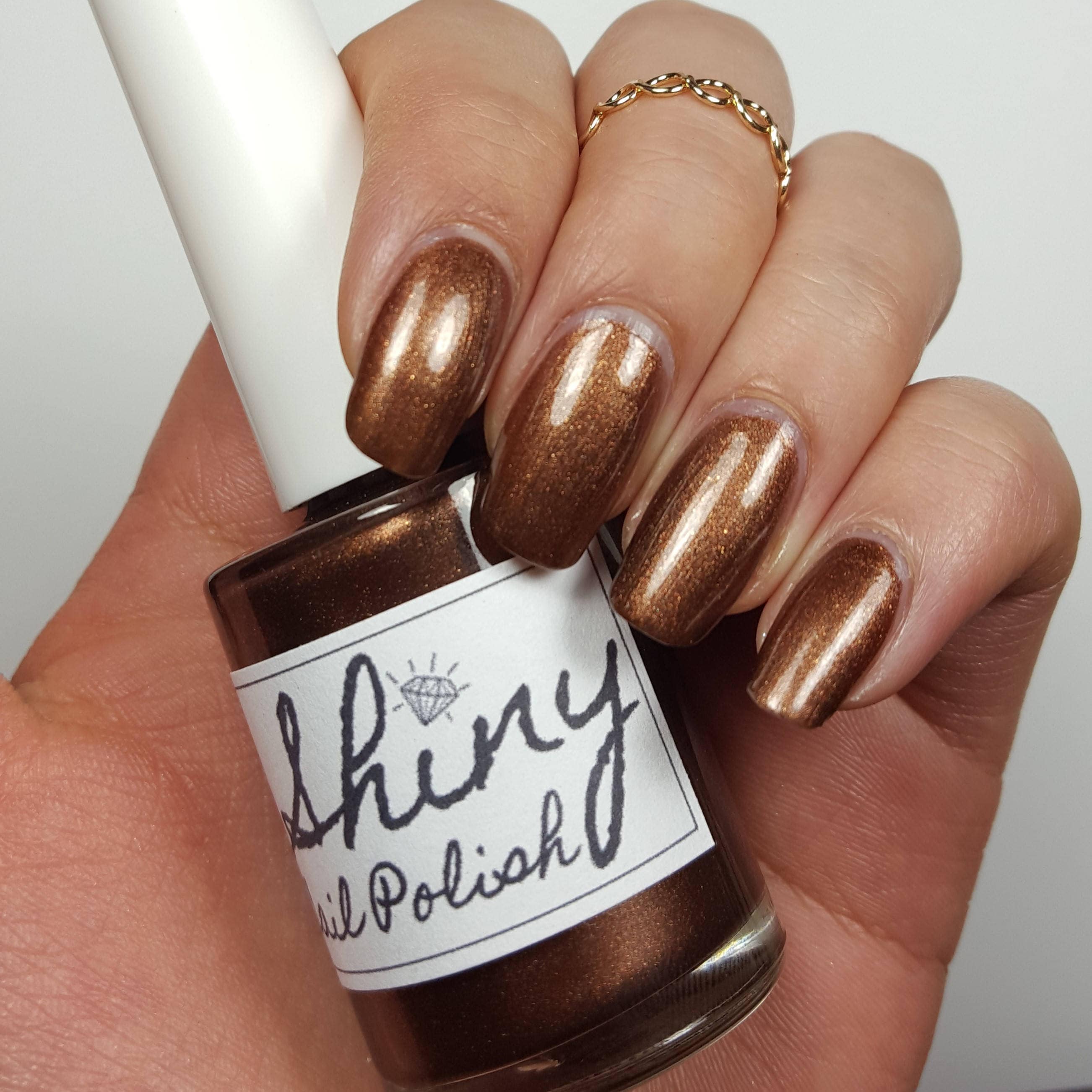 Dark Brown Nail Polish 5free Handmade Indie Nail Polish Etsy Canada