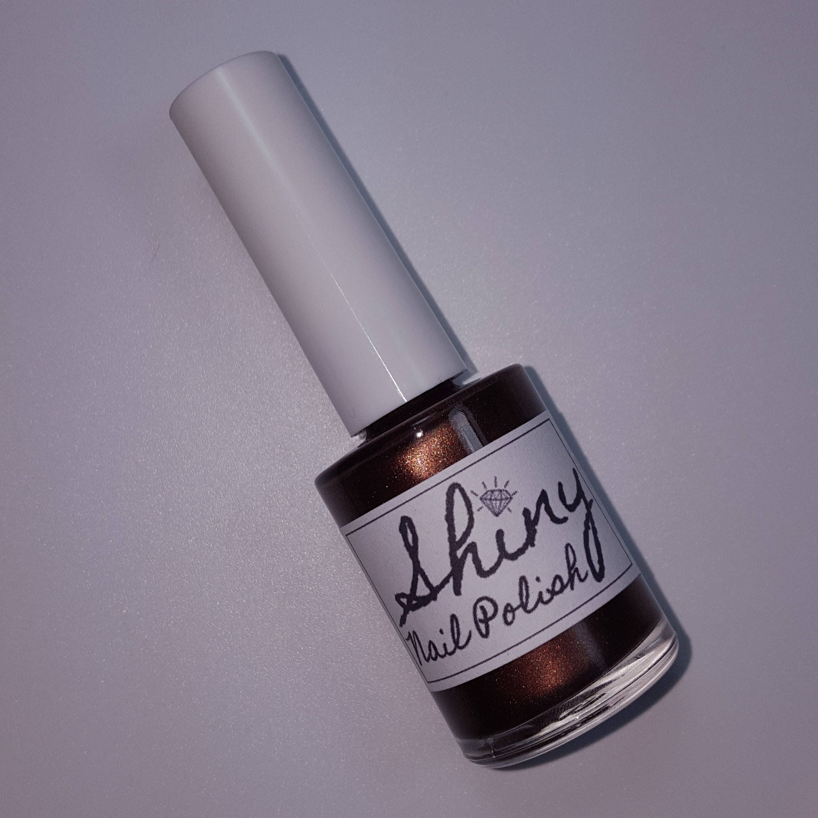 Dark Brown Nail Polish 5free Handmade Indie Nail Polish Etsy Canada