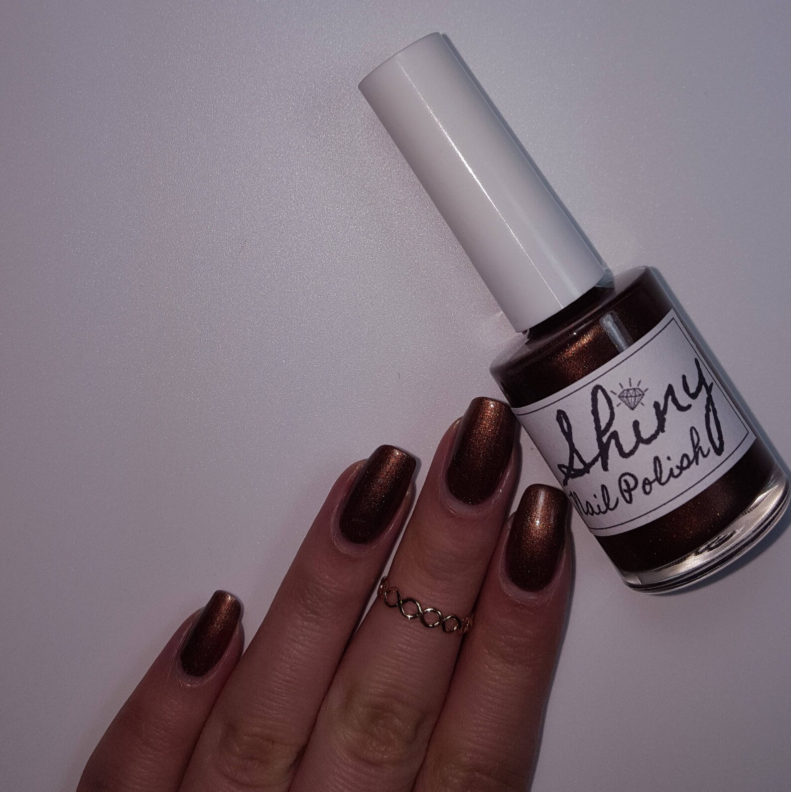 Dark Brown Nail Polish 5free Handmade Indie Nail Polish Etsy Canada