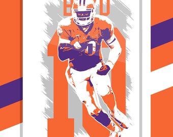 Clemson Jersey Etsy