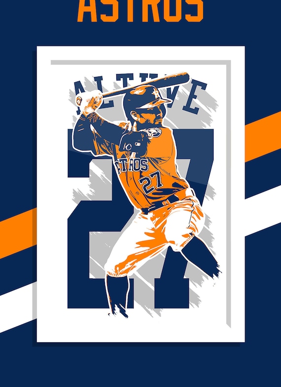 Jose Altuve Houston Astros Poster FREE US SHIPPING