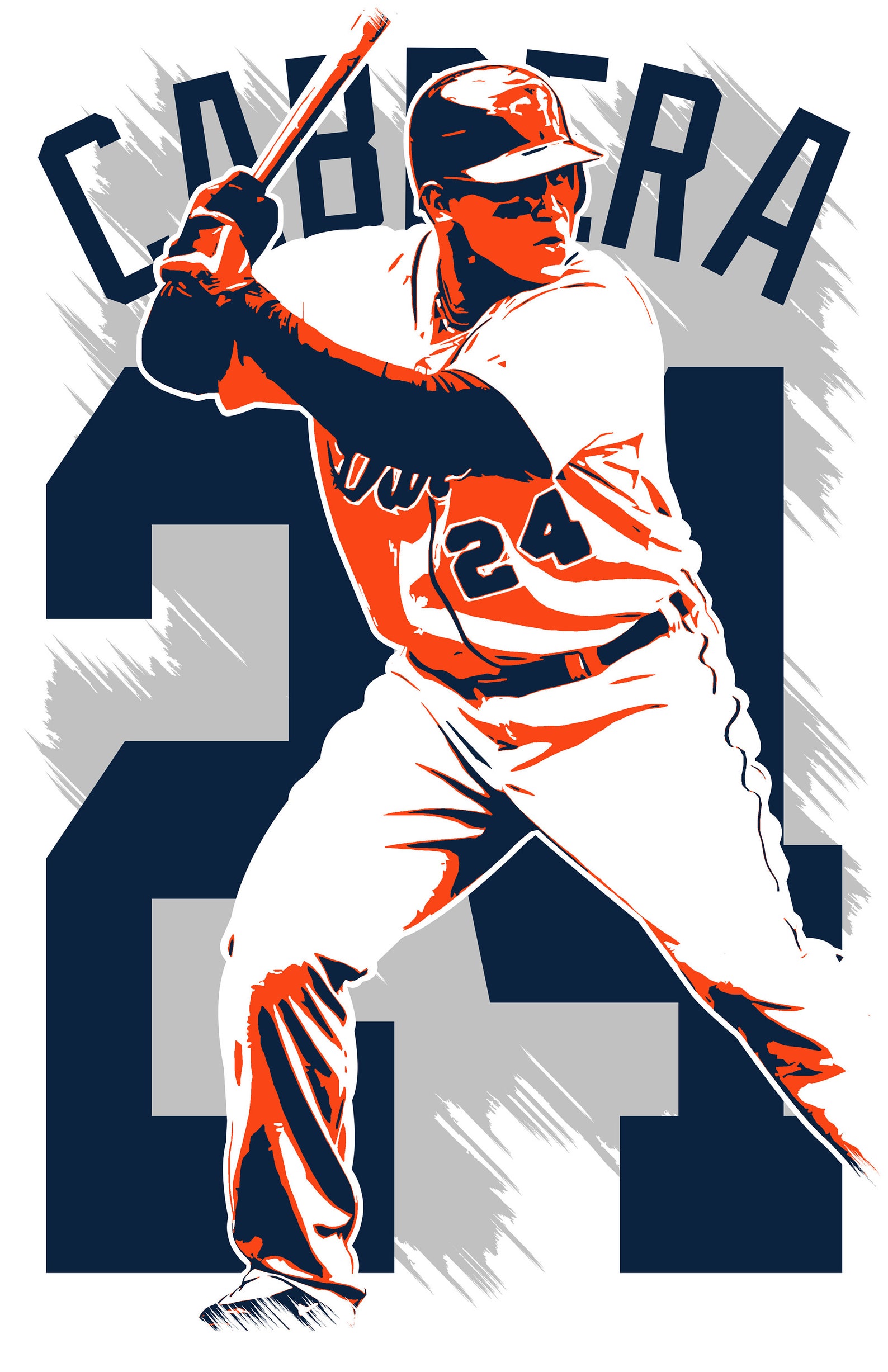 MIGUEL CABRERA art print Detroit Tigers FREE shipping | Etsy