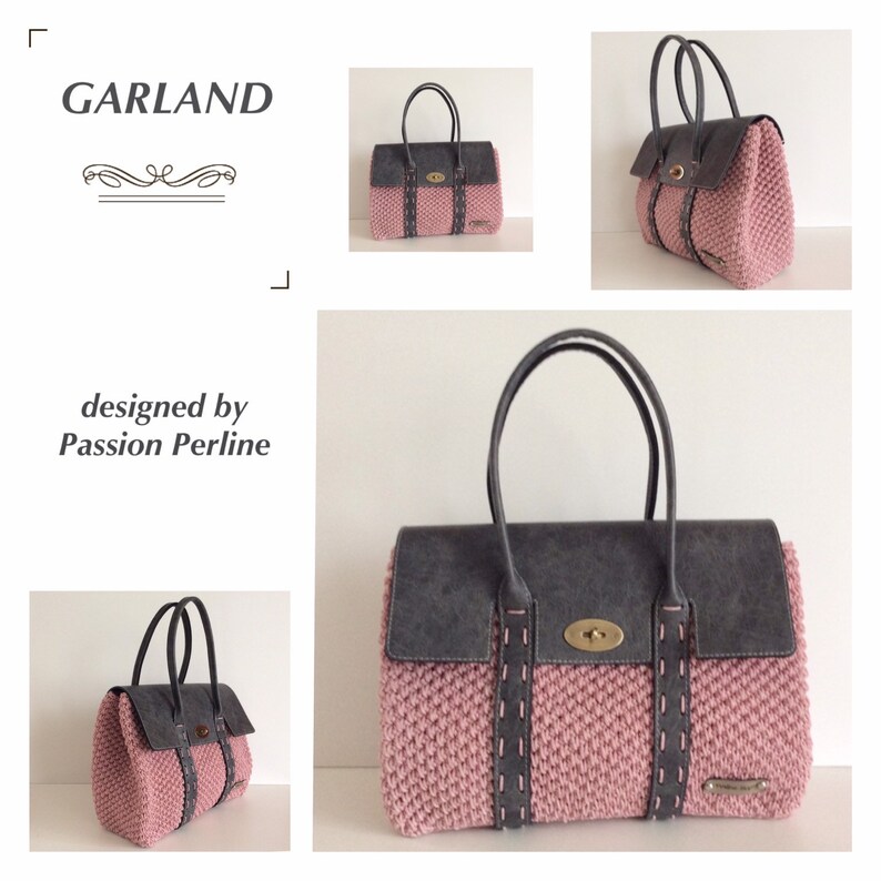 PATTERN handbag GARLAND