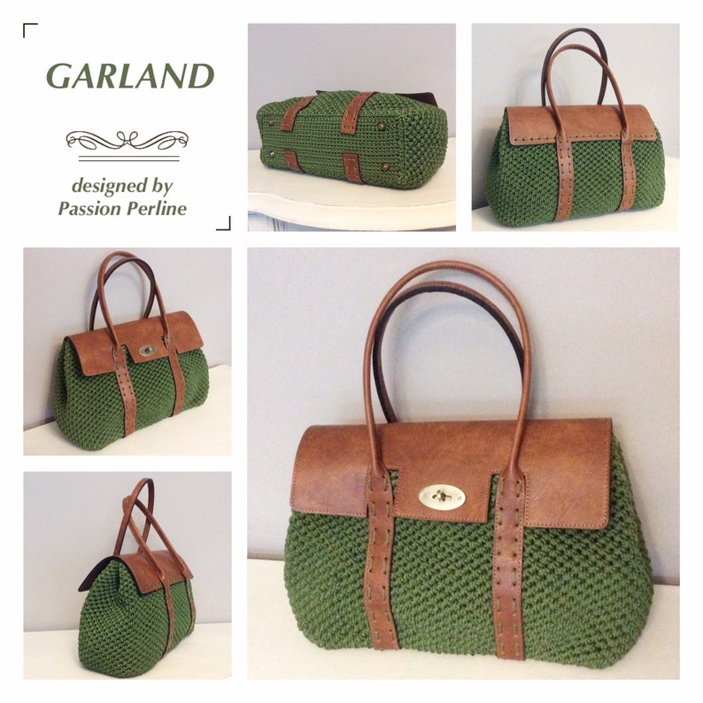 PATTERN handbag GARLAND