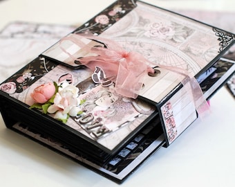 Taller Online Album Scrapbook Rose Quartz