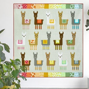 Little Llamas Pattern by Elizabeth Hartman EH-062 This is a PAPER pattern