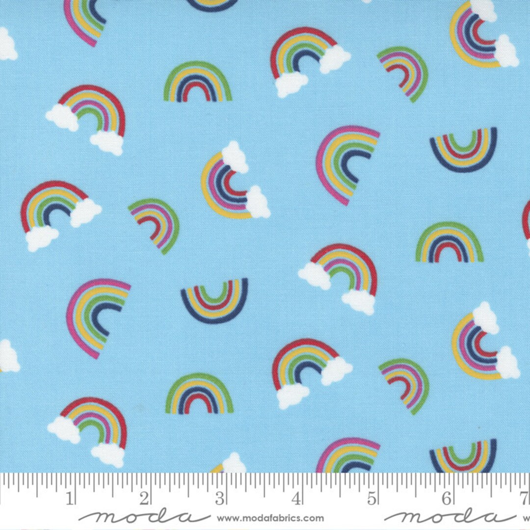 Rainbow Garden Sky by Abi Hall for Moda Fabrics 35362 15 Sold in