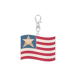 Flag Enamel Happy Charms by Lori Holt of Bee in my Bonnet ST-40877