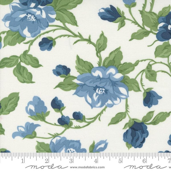 108" Shoreline Cream Multi by Camille Roskelley for Moda Fabrics 108013 11 Fabric sold in HALF YARD increments