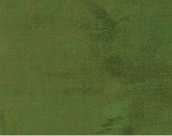 Olive Branch Grunge by Basic Grey for Moda Fabrics 30150 345 Sold in HALF yard increments