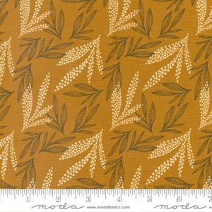 Woodland Wildflowers Leaf Lore Caramel by Fancy That Design House for Moda Fabrics 45584 22 Sold in HALF yard increments