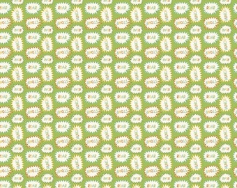 Eat Your Veggies! Callouts Green by Sandy Gervais for Riley Blake Designs - C11112-GREEN This fabric is sold in HALF YARD increments.