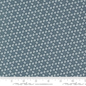 Snowman Gatherings IV Snow Flower Lake by Primitive Gatherings for Moda Fabrics 49251 14 Sold in HALF yard increments