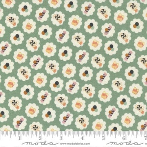Owl O Ween Spooky Candy Gobblin by Urban Chiks for Moda Fabrics 31192 15 this fabric is sold in HALF YARD increments