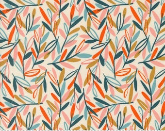 Things Above Leafscape Eggshell by Fancy That Design House for Moda Fabrics 45613 11 Sold in HALF yard increments