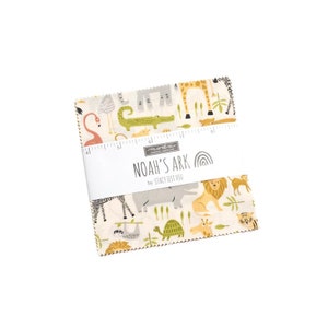 Noah's Ark Charm Pack 42 Pieces by Stacy Iest Hsu Designs for Moda Fabrics 20870PP