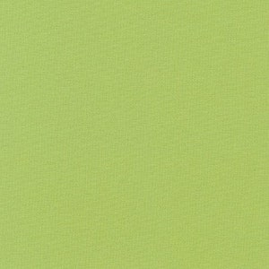 May include: A solid green fabric swatch. The fabric has a subtle texture.