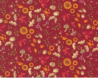 Forest Frolic Little Fall Fling Cinnamon by Robin Pickens for Moda Fabrics 48744 16 Sold in HALF yard increments