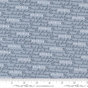 Stateside America Sky by Sweetwater for Moda Fabrics 55613 22 Sold in HALF yard increments