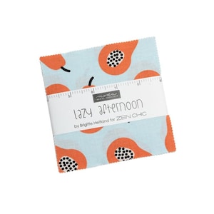 Lazy Afternoon Charm Pack 42 Pieces by Brigitte Heitland for Zen Chic for Moda Fabrics 1780PP