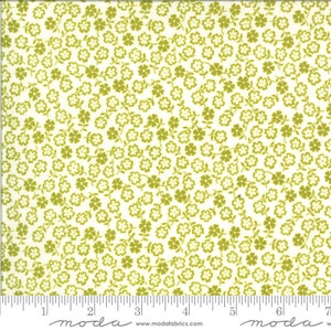 A Blooming Bunch Avocado - Maureen McCormick - PER QUARTER METRE A Blooming Bunch Avocado - Maureen McCormick - PER QUARTER METRE