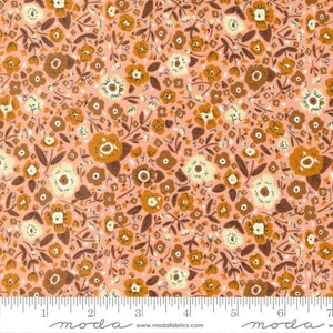 Quaint Cottage Calico Rose by Gingiber of Dreamy Quilts for Moda Fabrics 48374 18 Sold in HALF yard Increments