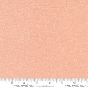 Quaint Cottage Circle Dot Rose by Gingiber of Dreamy Quilts for Moda Fabrics 48376 18 Sold in HALF yard Increments
