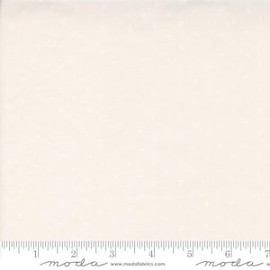 Itty Bitty BG Gatherings Tiny Bud Off White White by Primitive Gatherings for Moda Fabrics 49282 11 Fabric sold in HALF YARD increments
