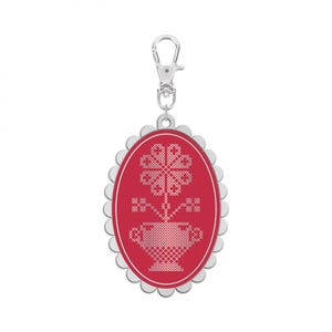 Cross Stitch Enamel Happy Charms by Lori Holt of Bee in my Bonnet ST-39769