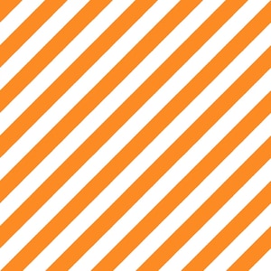 Diagonal Orange Stripe Fabric, Hometown Halloween Fabric