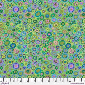 Kaffe Fassett Collective August 2024 Paperweight Emerald Kaffe Fassett for Free Spirit PWGP020.EMERALD Sold in HALF yard increments