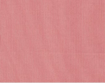 Joie De Vivre Chardon Stripes Rouge by French General for Moda Fabrics 13988 11 Sold in HALF yard increments