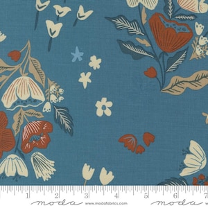 Folk & Lore Garden Tales Lake by Fancy That Design House for Moda Fabrics 45600 23 Sold in HALF yard increments