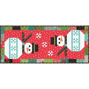 Snowed In Table Runner Kit by Heather Peterson of Anka's Treasures for Riley Blake KTB-10810