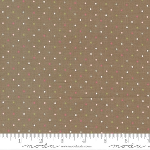 Lovestruck Delicate Dot Bramble by Lella Boutique for Moda fabrics 5195 16 Sold in HALF yard increments