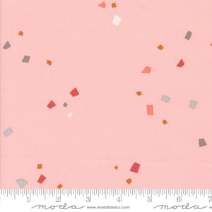 Simply Cozy Fragments Pale Pink by Zen Chic for Moda Fabrics 1895 12 Sold in HALF yard increments